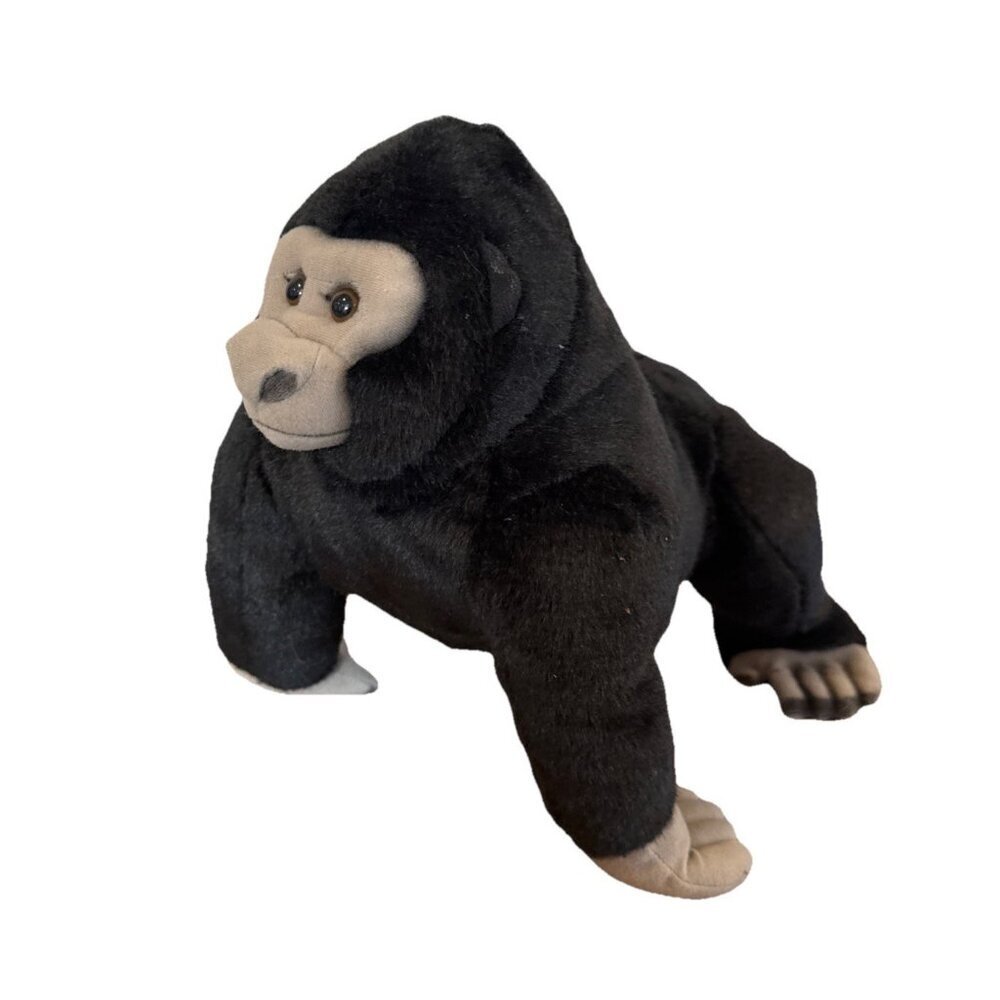Bass Pro Shops Exclusive Black Gorilla Monkey Plush 14" Standing Realistic